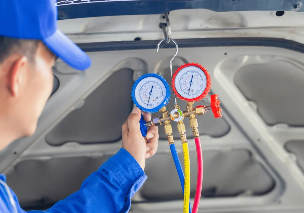 vehicle gas pressure